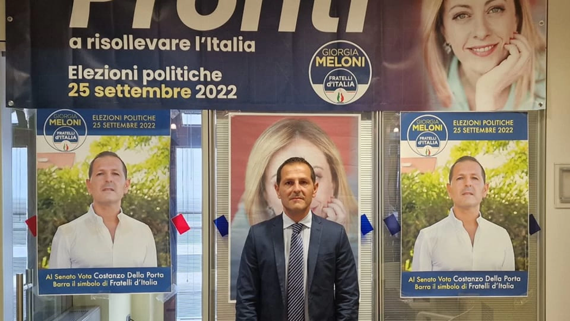 Parla il neo eletto senatore Costanzo Della Porta: “Prevale la gioia, ma il mio impegno con il territorio verrà portato a termine. Grazie a tutti”.